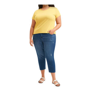 Democracy “Ab”Solution Distressed Jeans, Size 22W - EUC Comfort